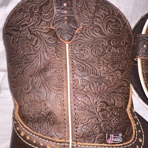 Justin Mandra Brown Western Boot